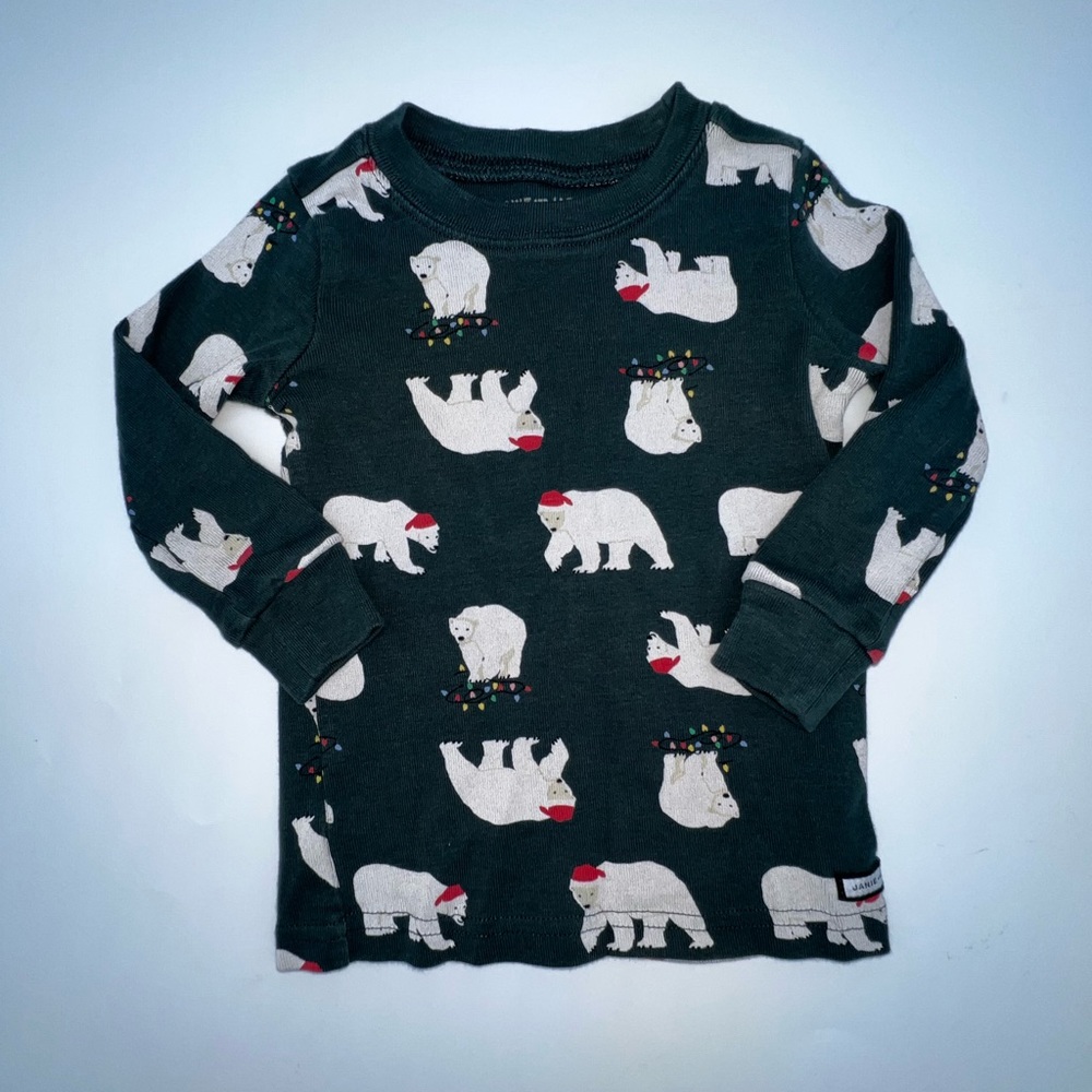 Janie and Jack Christmas Pj Shirt